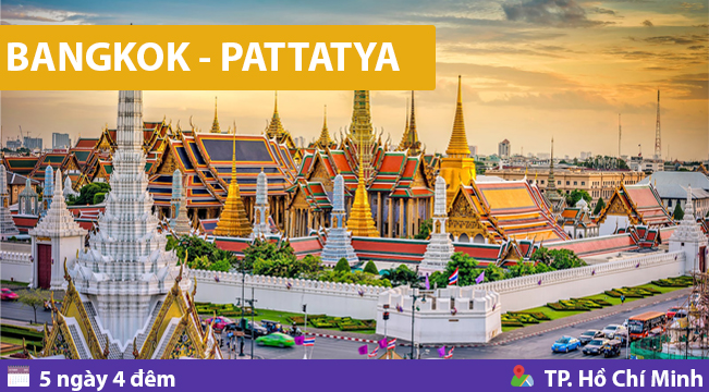 THÁI LAN: BANGKOK - PATTAYA - NONG NOOCH - ART DIGITAL<br/>5 ngày 4 đêm<br/>Giá chỉ từ: 5.880.000 VND/ khách